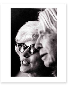 Marilyn Monroe & Carl Sandburg - Profile (Estate Stamped)