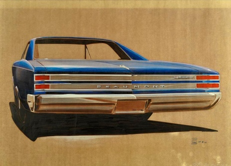 Pontiac Beaumont 'Super Deluxe' Concept Design