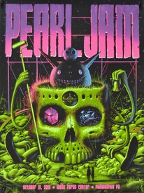 Pearl Jam Concert Poster