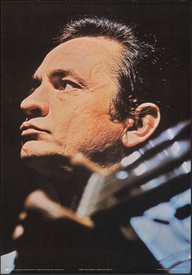 Johnny Cash British Personality Poster