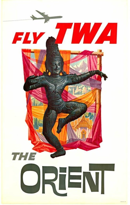 Fly TWA The Orient