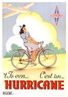 Hurricane Bicycle (pin-up style)