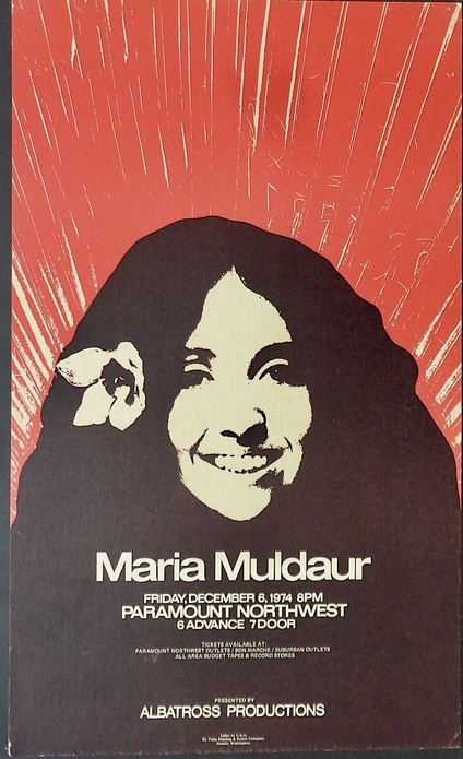 Maria Muldaur: Seattle 1974
