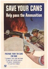 Save Your Cans | Help Pass the Ammunition