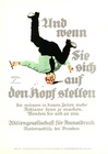 Auf Den Kopf Stellen (bookplate) 1926