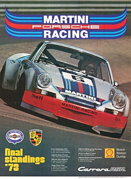 Martini Porsche Racing Final Standings