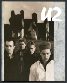 U2 The Unforgettable Fire Tour Program 