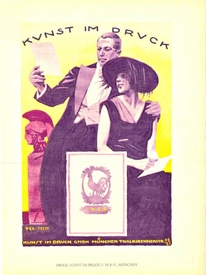 Kunst im Druck (bookplate) 1925