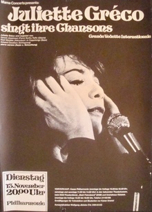 Juliette Greco: Berlin 1973