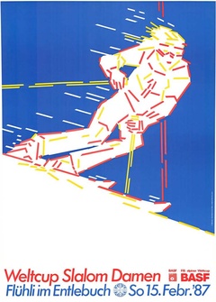 Weltcup Slalom Damen - skiing