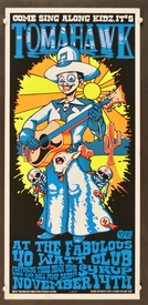 Tomahawk Concert Poster
