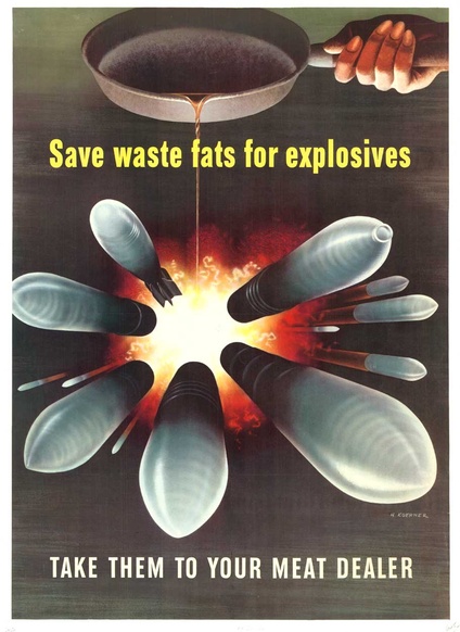 Original Save Waste Fats for Explosives