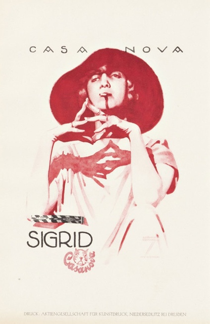 Casa Nova Sigrid (bookplate) 1926