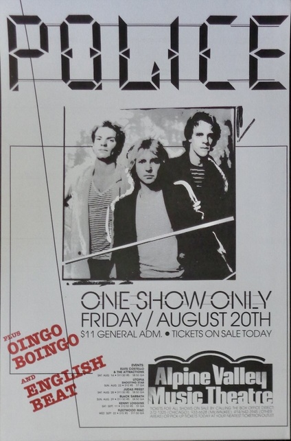 Police: Alpine Valley 1982