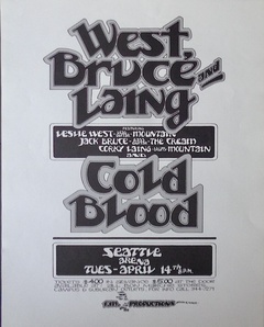 West Bruce And Laing: Seattle 1970