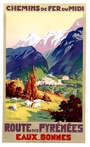 ROUTE des PYRENEES EAUX BONNES
