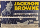 Jackson Brown Tour Poster