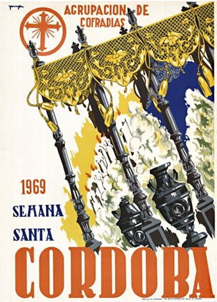 Córdoba Semana Santa 1969 – Original Vintage Spanish Holy Week Poster