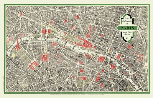 PARIS View of the Center Takne from Air