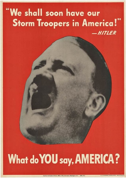 What do YOU Say America - (Hitler) Small