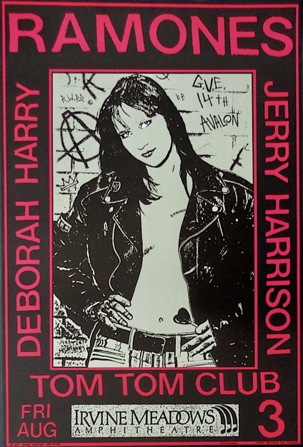 Ramones / Debbie Harry: Irvine 1990