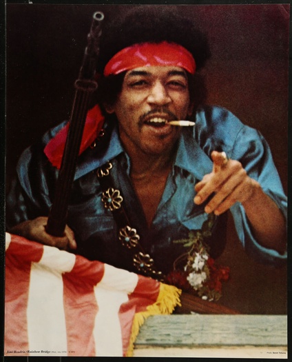 Jimi Hendrix Commercial Poster