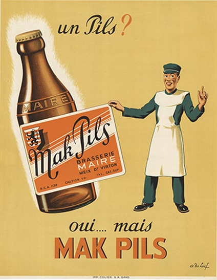 MAK Pils Beer Brasserie Maire
