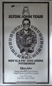 Elton John: Pittsburgh 1974