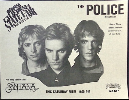 Police: Sacramento 1982 (Handbill)
