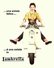 Lambretta Babe - Una Estate Felice Moped
