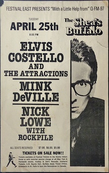 Elvis Costello / Mink DeVille: Buffalo 1978