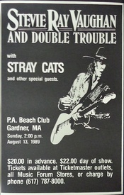 Stevie Ray Vaughan: Gardner 1989