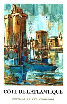 Cote de Atlantiques - Chemins de fer Francais