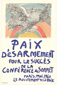 Picasso - Paix D'esarment - Peace lithograph
