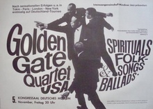 Golden Gate Quartet: Munich 1965