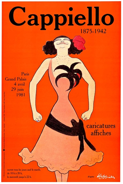 Cappiello Caricatures Affiches Paris