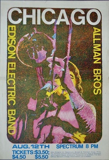 Chicago / Allman Brothers: Philadelphia 1970