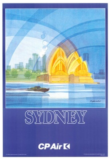 Sydney CP Air - Canadian Pacific - Opera House