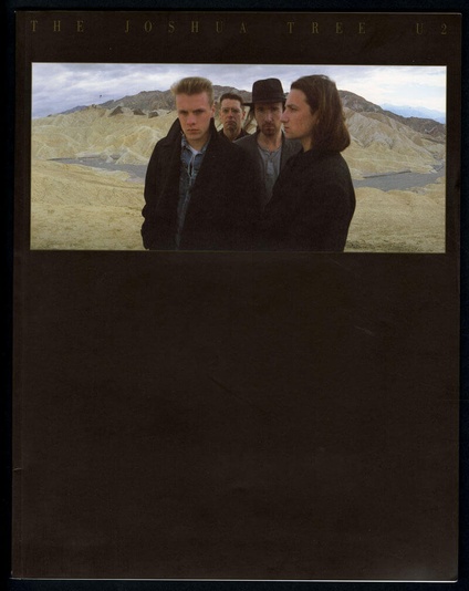 U2 - The Joshua Tree Concert Tour Program