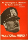 What do YOU say America? Mussolini