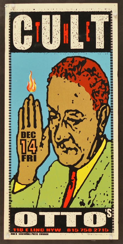 The Cult Concert Poster