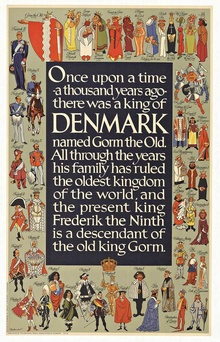 DENMARK, King Gorm the Old