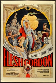 FLESH GORDON aka SPACE WARS In Japan MOVIE POSTER 11x17 With Plastic Holder