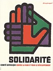 Solidarité – Original French Vintage Poster by Guy Georget