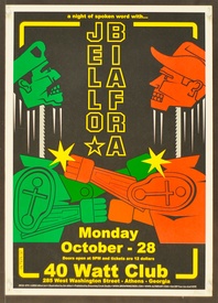 Jello Biafra Concert Poster