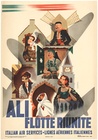 ALI – Flotte Riunite | 1951 F. Romoli Original Italian Airline Travel Poster
