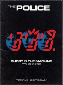 The Police - Ghost In The Machine '81-'82 Tour Program