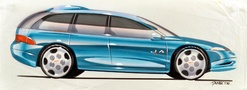 Chrysler JA Eagle Concept Car Design by Anness