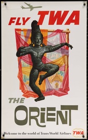 Fly TWA The Orient