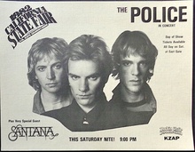 Police: Sacramento 1982 (Handbill)